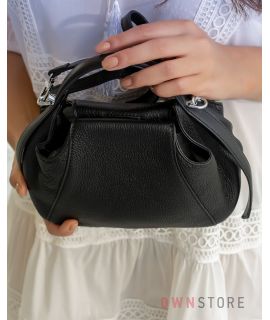 Купить онлайн миниатюрную черную женскую сумочку - арт.068