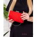 Купить красный замшевый женский клатч оптом и в розницу в Украине -арт.7559_2