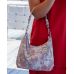 Купить женскую сумку-мешок  кремовую с цветами онлайн оптом и в розницу в Украине - арт.8062_1
