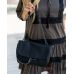 Купить женскую кожаную сумку черную с ручкой-цепочкой оптом и в розницу в Украине - арт.908_4