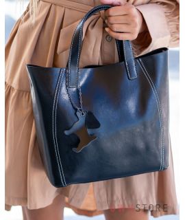 Купить онлайн сумку  женскую из натуральной кожи черную - арт.99912