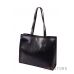 Купить черную кожаную классическую женскую сумку оптом и в розницу в Украине - арт.065_2