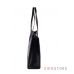 Купить черную кожаную классическую женскую сумку в интернет-магазине в Украине - арт.065_3