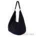 Купити жіночу замшеву темно-синю сумку в інтернет-магазині в Україні - арт.574_1