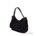 Купить сумку замшевую женскую черную на двух ручках в интернет-магазине в Украине - арт.880_1