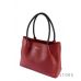 Купить сумку женскую с плетеными ручками красную кожаную оптом и в розницу - арт.9047_1