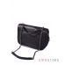 Купить женскую кожаную сумку черную с ручкой-цепочкой оптом и в розницу в Украине - арт.908_2