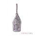 Купить сумку женскую с карманами из лазера в ромбах бежевую в интернет-магазине в Украине - арт.923_3