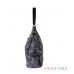 Купить женскую сумку с карманами из лазера в ромбах черную в интерне-магазине - арт.923_2