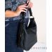 Купить сумку женскую на два отделения черную из кожи в интернет-магазине в Украине - арт.1871_4