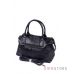 Купить женскую кожаную сумку черную с цепочкой в интернет-магазине в Украине - арт.7100