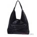 Купить большую женскую сумку из черного лазера в интернет-магазине в Украине - арт.8169-3
