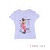 Купить футболку белую женскую впереди с рисунком в интернет-магазине в Украине - арт.001-1_2