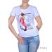 Купить футболку белую женскую впереди с рисунком в интернет-магазине в Украине - арт.001-1_4
