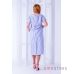 Купить женское платье из льна в голубую полоску в интернет-магазине в Украине - арт.1124_3