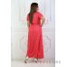 Купить летнее женское платье на запах красное в горошек в интернет-магазине в Украине - арт.1128_2