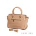 Купить женскую бежевую лаковую  классическую сумку - арт.6607_3