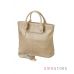 Купить женскую сумку с заклепками из натуральной кожи песочного цвета - арт.8980_3