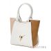 Купить женскую сумку на лето трехцветную из кожзама от Farfalla Rosso - арт.91429_1