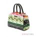 Купить женскую сумочку - мини с цветными зигзагами от Velina Fabbiano - арт.53848-1_1