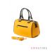 Купить женскую сумку - саквояж  желтую Велина Фабиано с вышивкой "Маки" - 69923-13_3