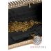 Купить золотой женский клатч со стразами на застежке Rose Heart в интернет-магазине - арт.8198_3