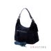 Купить женскую сумку из синей замши на два отделения в интернет-магазине в Украине - арт.507_2