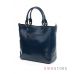 Купить женскую сумку из натуральной кожи со съемным карманом синюю онлайн в интернет-магазине - арт.2027_2
