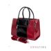 Купить сумку женскую из кожзама красно-черную в интернет-магазине в Украине  - арт.53901-10_2