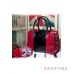 Купить сумку женскую из кожзама красно-черную в интернет-магазине в Украине  - арт.53901-10_4