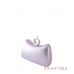 Купить клатч женский серебряный парчовый изогнутый в интернет-магазине в Украине - арт.09819_1