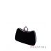 Купить женский клатч  из черной замши изогнутый в интернет-магазине в Украине - арт.09819_3