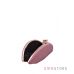 Купить клатч женский розовый из замши с набивными цветами в интернет-магазине в Украине - арт.10030_1