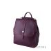 Купить рюкзак женский кожаный бордовый с  клапаном в интернет-магазине в Украине - арт.2832_4