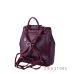Купить рюкзак женский кожаный бордовый с  клапаном в интернет-магазине в Украине - арт.2832_1