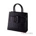 Купить кожаную женскую сумку черную с пряжкой в интернет-магазине в Украине - арт.052_1