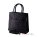 Купить кожаную женскую сумку черную с пряжкой в интернет-магазине в Украине - арт.052_2