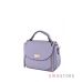 Купить женскую кожаную сумочку светло-серую с заклепками онлайн в интернет-магазине - арт.361_1