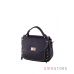 Купить кожаную женскую сумочку черную с заклепками в интернет-магазине в Украине - арт.361_1