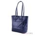 Купить женскую кожаную синюю сумку  со съемным карманом в интернет-магазине в Украине  - арт.75_3