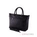 Купить сумку женскую классическую черную с тиснением онлайн в интернет-магазине - арт.9011_2