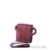 Купить в интернет- магазине  маленькую кожаную женскую наплечную коралловую сумочку - арт.9021_2