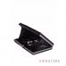 Купить женский клатч черный парчовый с чешуйками плоский в интернет-магазине в Украине - арт.09837_3