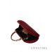 Купить замшевый женский клатч бордовый с оригинальной ручкой в интернет-магазине в Украине - арт.1874_4