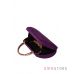 Купить женский клатч из  фиолетовой замши с оригинальной ручкой в интернет-магазине в Украине - арт.1874_4