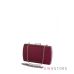Купить женский бордовый клатч из парчи с блеском в интернет-магазине в Украине - арт.283_2