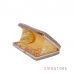 Купить женский прямоугольный клатч со стразами золотой в интернет-магазине в Украине - арт.5052_2