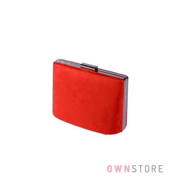 Купить онлайн сумочку женскую красную замшевую - арт.6616
