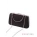 Купить женский клатч из замши черный в форме трапеции в интернет-магазине в Украине - арт.7680_2