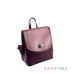Купить женский рюкзак бордово-розовый из кожи оптом и в розницу в Украине - арт.241_1